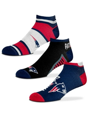 For Bare Feet NHL 4 Stripe Deuce Crew Men Socks-Boston Bruins-Large 10-13